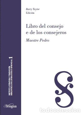 Livres: LIBRO DEL CONSEJO E DE LOS CONSEJEROS - .