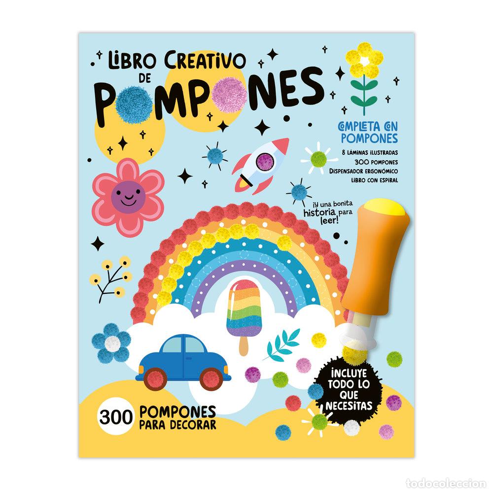 Livres: LUDUM LIBRO CREATIVO POMPONES - IMAGILAND