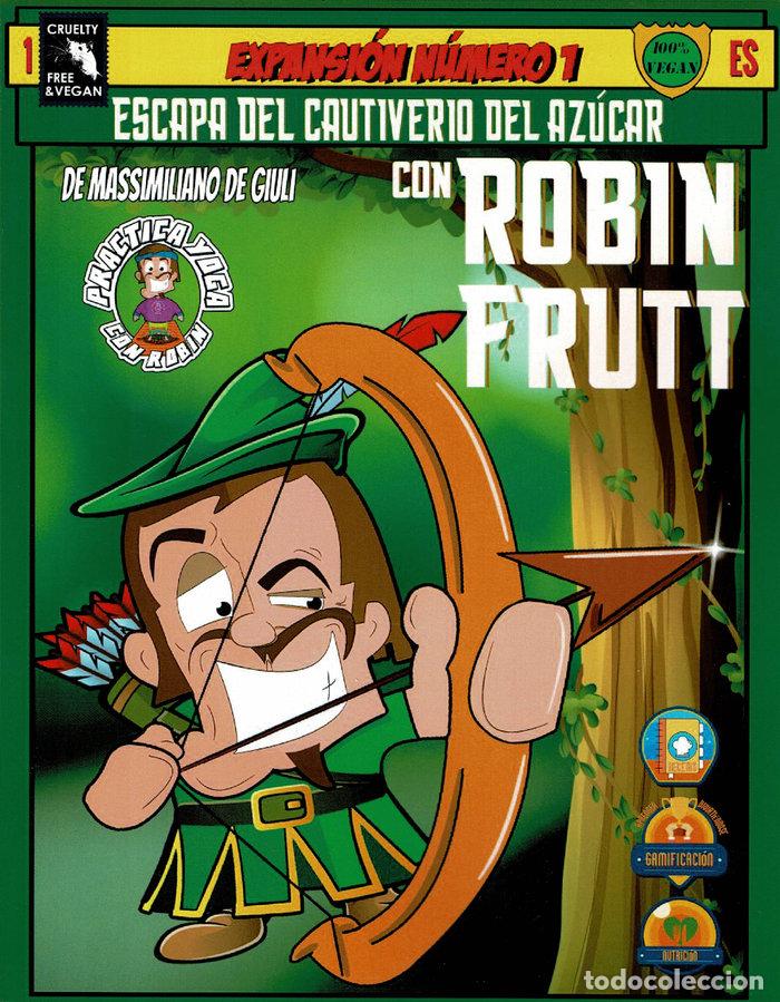 Libros: ESCAPA DEL CAUTIVERIO DEL AZUCAR CON ROBIN FRUIT - DE GIULI, MASSIMILIANO