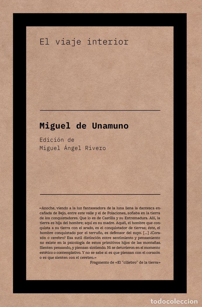 Livros: VIAJE INTERIOR,EL - DE UNAMUNO, MIGUEL