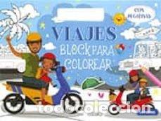 Libros: VIAJES BLOCK PARA COLOREAR - AA.VV