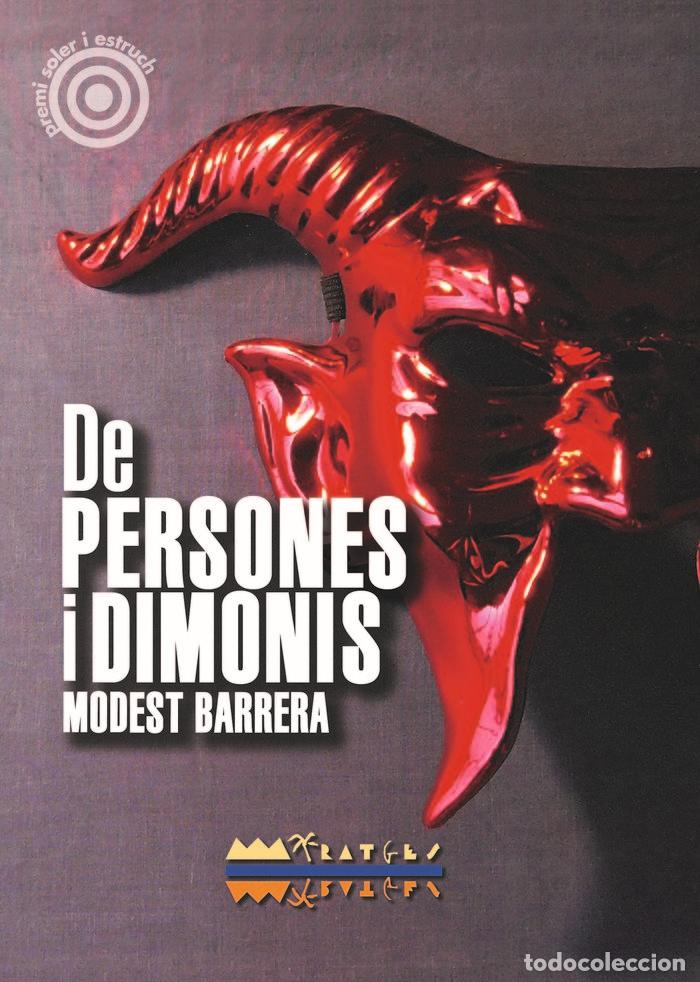 books: DE PERSONES I DIMONIS - BARRERA AYMERICH, MODEST