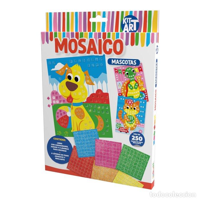 Livros: LUDUM KIT ART MOSAICO MASCOTAS - IMAGILAND