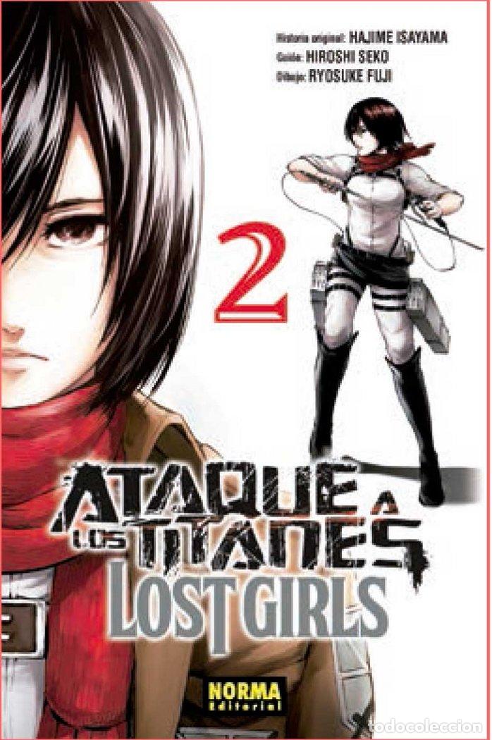 Libros: ATAQUE A LOS TITANES LOST GIRLS 2 - ISAYAMA, HAJIME