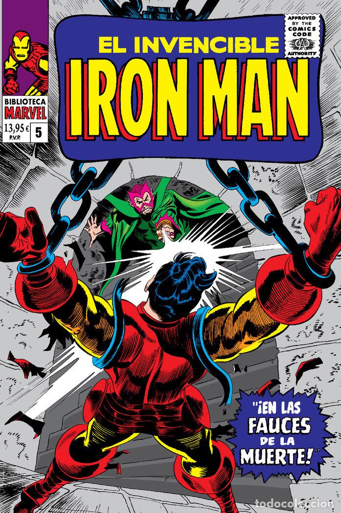 books: EL INVENCIBLE IRON MAN 5 1966 1967 - ROY THOMAS