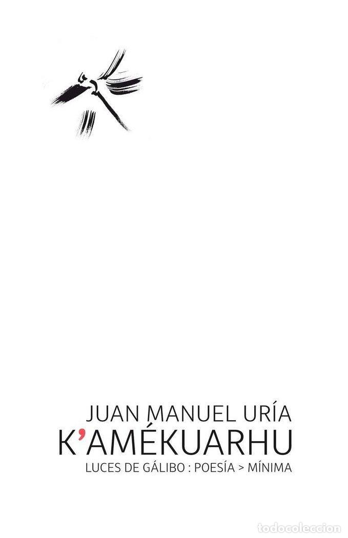 Libros: KAMERKUARHU - URIA, JUAN MANUEL