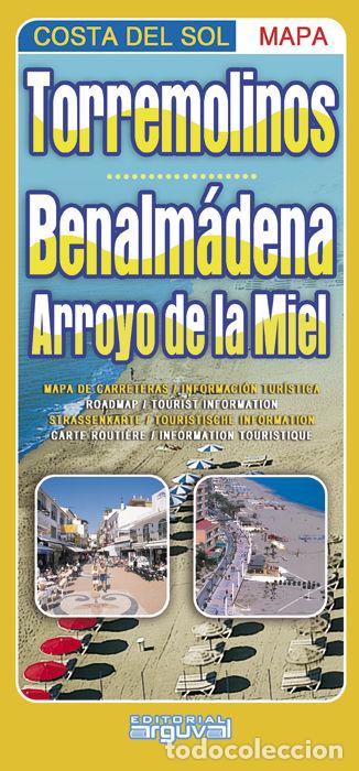 Libros: COSTA DEL SOL MAPA TORREMOLINOS BENALMADENA ARROYO DE LA MI - AA.VV