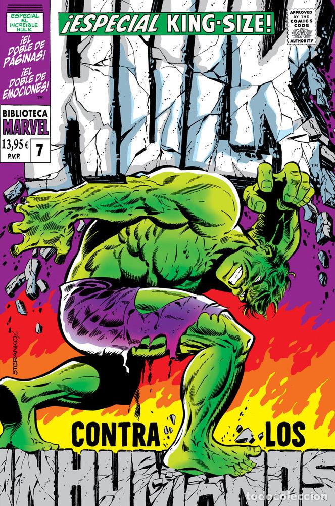 Livres: EL INCREIBLE HULK 7 1968-69 CONTRA LOS INHUMANOS - STAN LEE, FRANK GIACOIA, GARY FRIEDRICH,