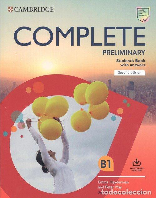Libros: COMPLETE PRELIMINARY B1 STUDENTS BOOK WITH ANSWERS - HEYDERMAN, EMMA