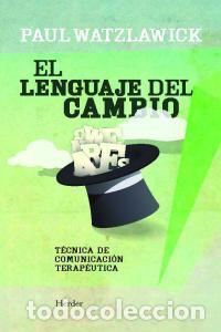 Libri: LENGUAJE DEL CAMBIO,EL - WATZLAWICH, PAUL