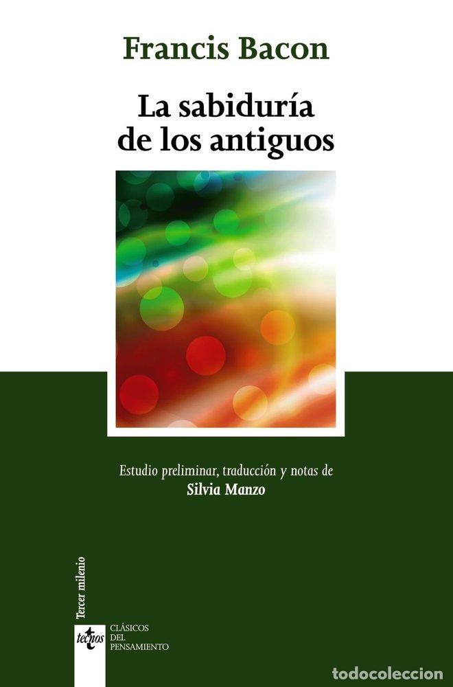 Livros: SABIDURIA DE LOS ANTIGUOS,LA - BACON, FRANCIS
