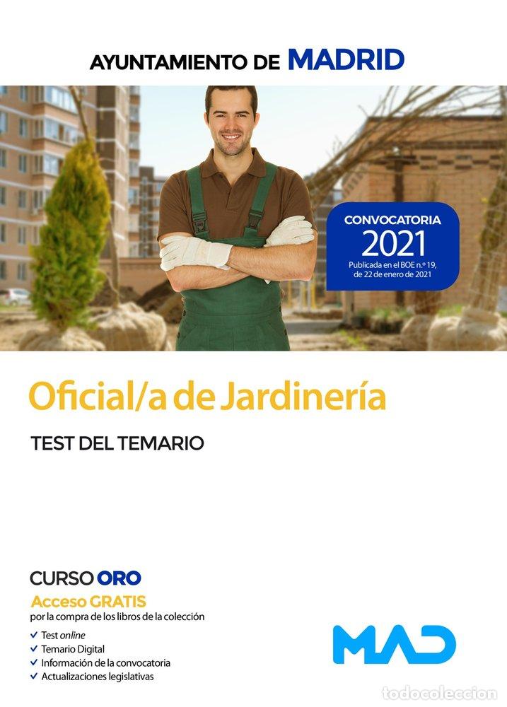 Livros: OFICIAL/A DE JARDINERIA DEL AYUNTAMIENTO DE MADRID. TEST DEL - COSTA PEREZ, JUAN CARLOS