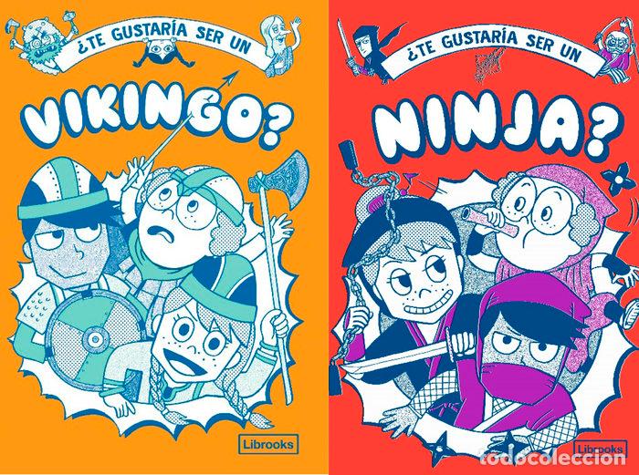 Libri: TE GUSTARIA SER UN VIKINGO O UN NINJA - AA.VV