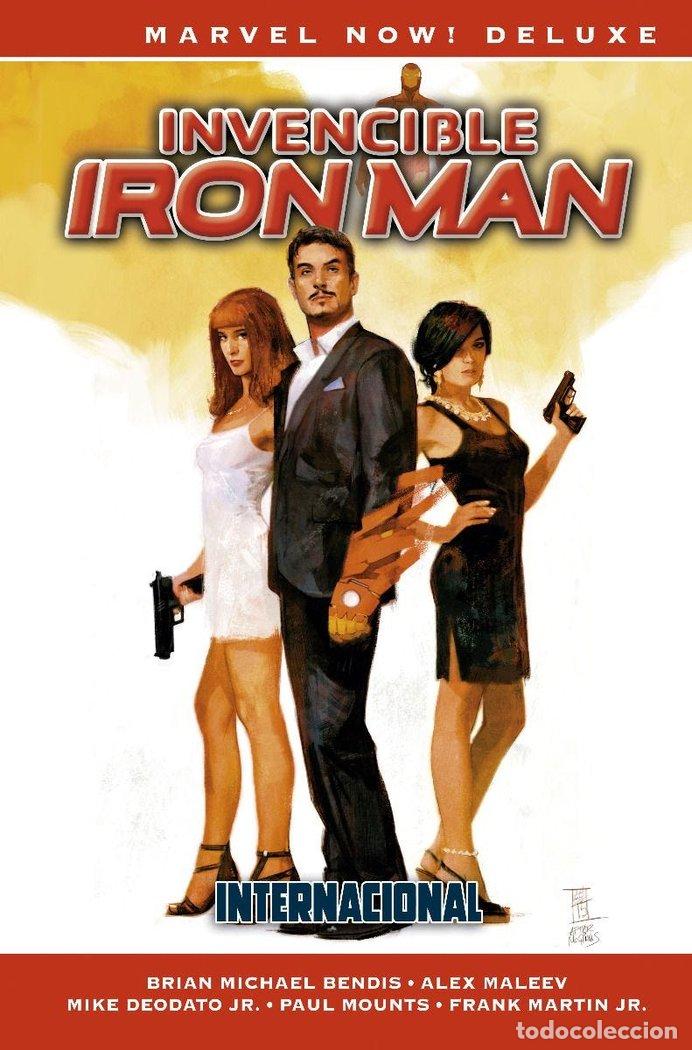Libros: MARVEL NOW DELUXE INVENCIBLE IRON MAN INTERNACIONAL 2 - BENDIS, BRIAN M