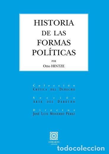 Livres: HISTORIA DE LAS FORMAS POLITICAS - HINTZE, OTTO