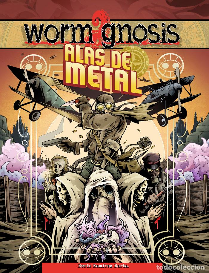 books: WORM GNOSIS: ALAS DE METAL - RAMIREZ BARBA, BORIS
