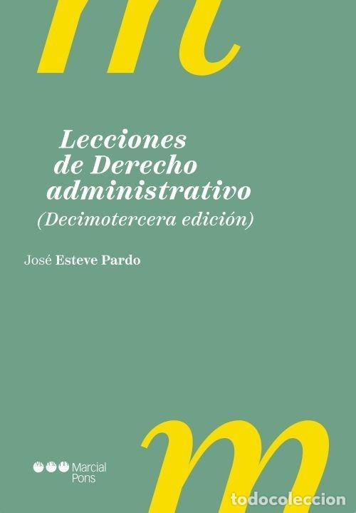 Libros: LECCIONES DE DERECHO ADMINISTRATIVO 2026 - ESTEVE PARDO, JOSE