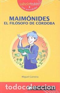 Livros: MAIMONIDES EL FILOSOFO DE CORDOBA - CARREIRA, MIGUEL