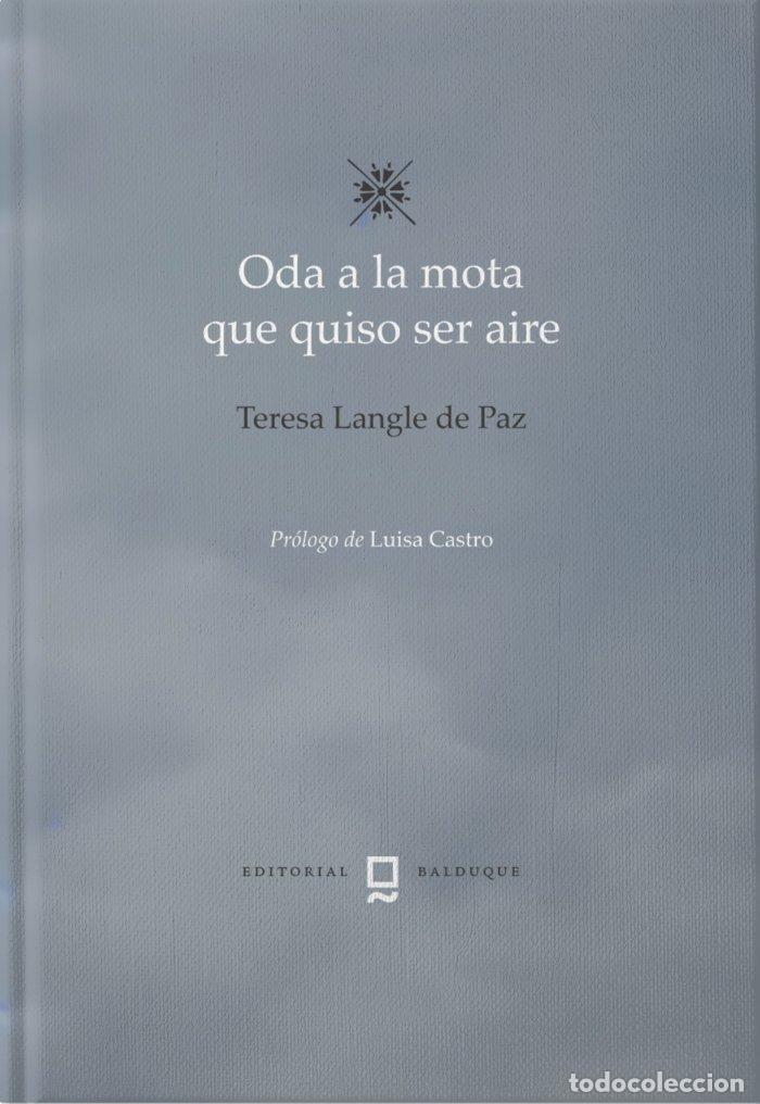 Libros: ODA A LA MOTA QUE QUISO SER AIRE - LANGLE DE PAZ, TERESA