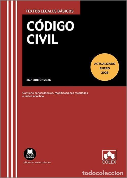 Libri: CODIGO CIVIL 26&ordf; ED - AA.VV
