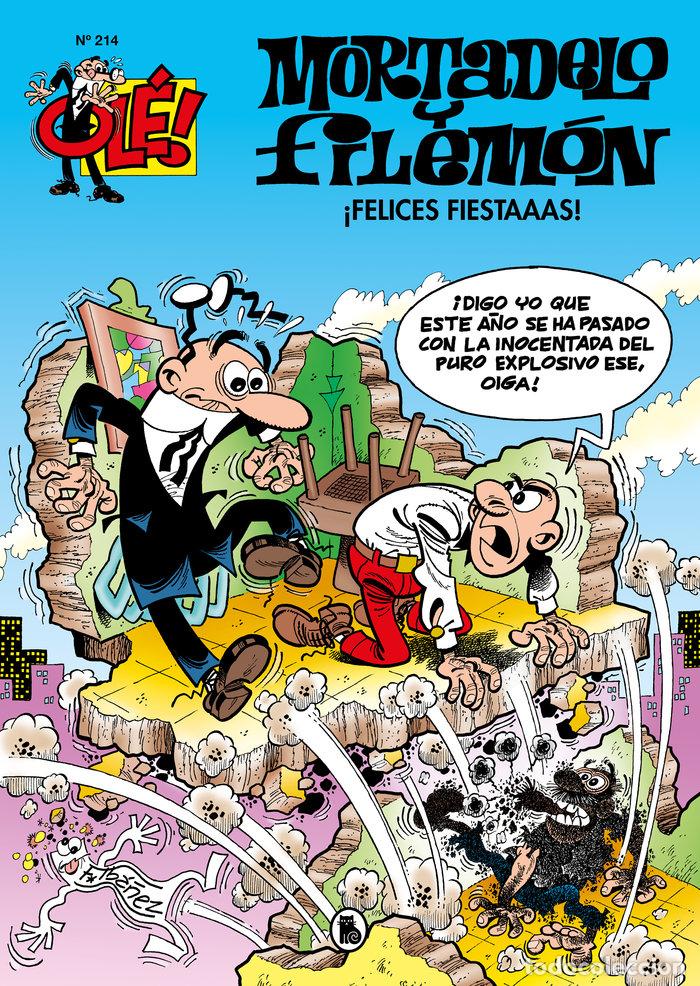 Libros: OLE MORTADELO 214 FELICES FIESTAS - IBA&Ntilde;EZ, FRANCISCO