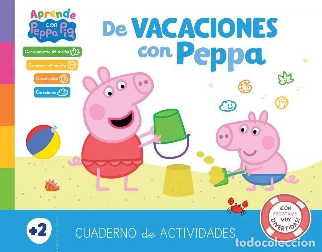 Livros: DE VACACIONES CON PEPPA 2A&Ntilde;OS CUAD.ACTIVIDADES - AA.VV