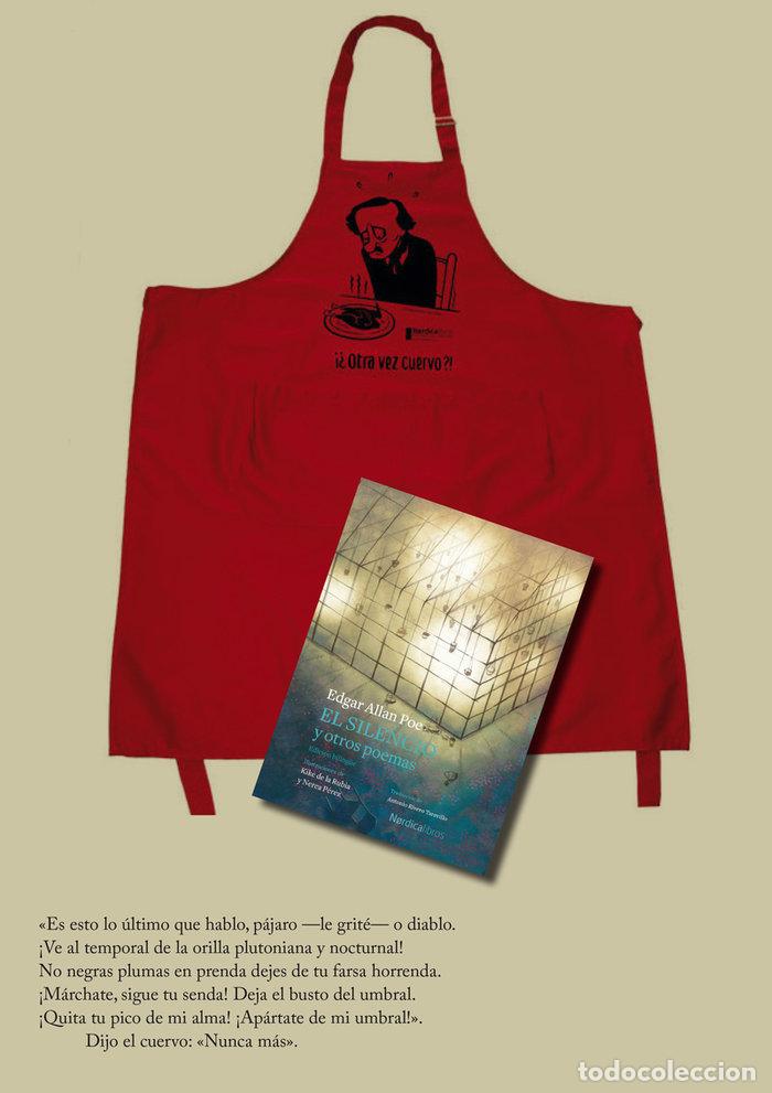 Libri: PACK EDGAR ALLAN POE LIBRO EL SILENCIO DELANTAL MAX - POE, EDGAR ALLAN