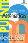 Libros: CUADERNO PUENTE MATEMATICAS 1&ordm;ESO ARCADA NADMAT1ES - AA.VV