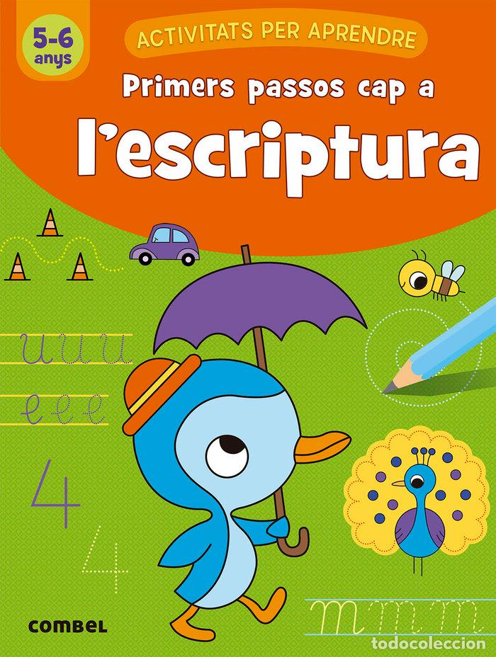 books: PRIMERS PASSOS CAP A L'ESCRIPTURA 5-6 ANYS - AA.VV