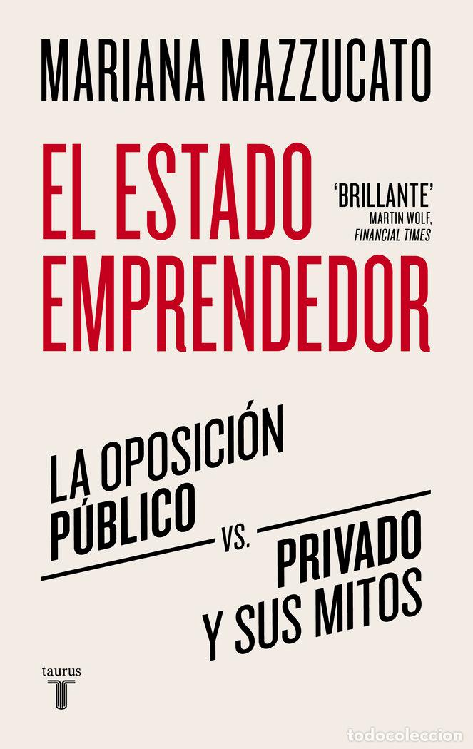 Livros: EL ESTADO EMPRENDEDOR - MAZZUCATO, MARIANA
