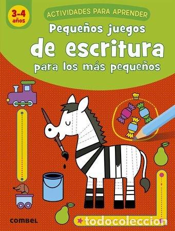Livros: PEQUE&Ntilde;OS JUEGOS ESCRITURA PARA LOS MAS PEQUE&Ntilde;OS 3-4 A&Ntilde;OS - AA.VV