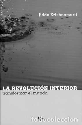 Libri: REVOLUCION INTERIOR -SP - KRISHNAMURTI, JIDDU