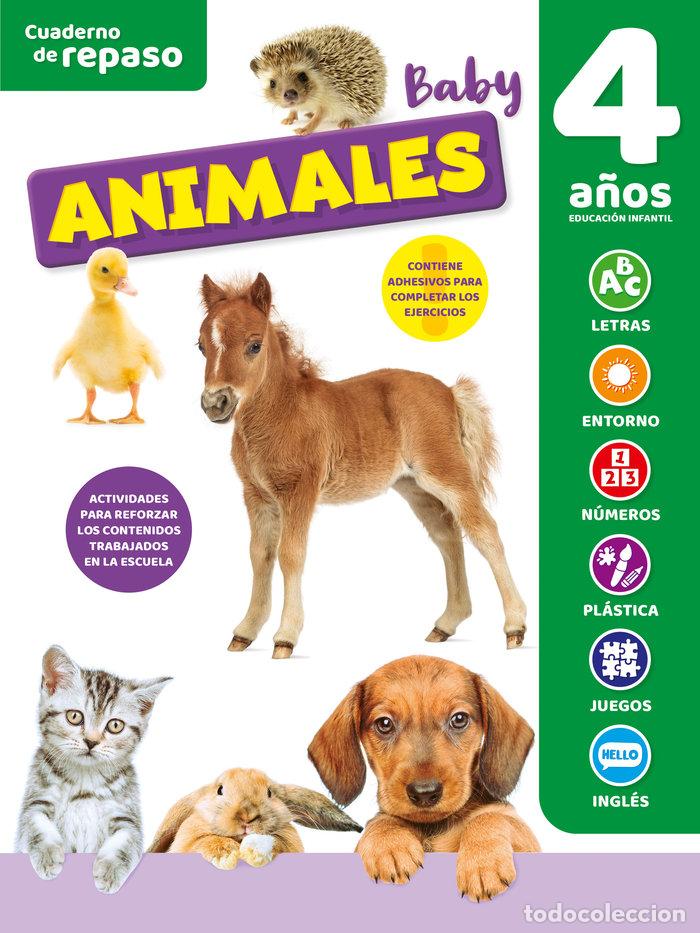 Libros: CUADERNO TEMATICO LUMINISCENTE 4 A&Ntilde;OS ANIMALES BAB - AA.VV