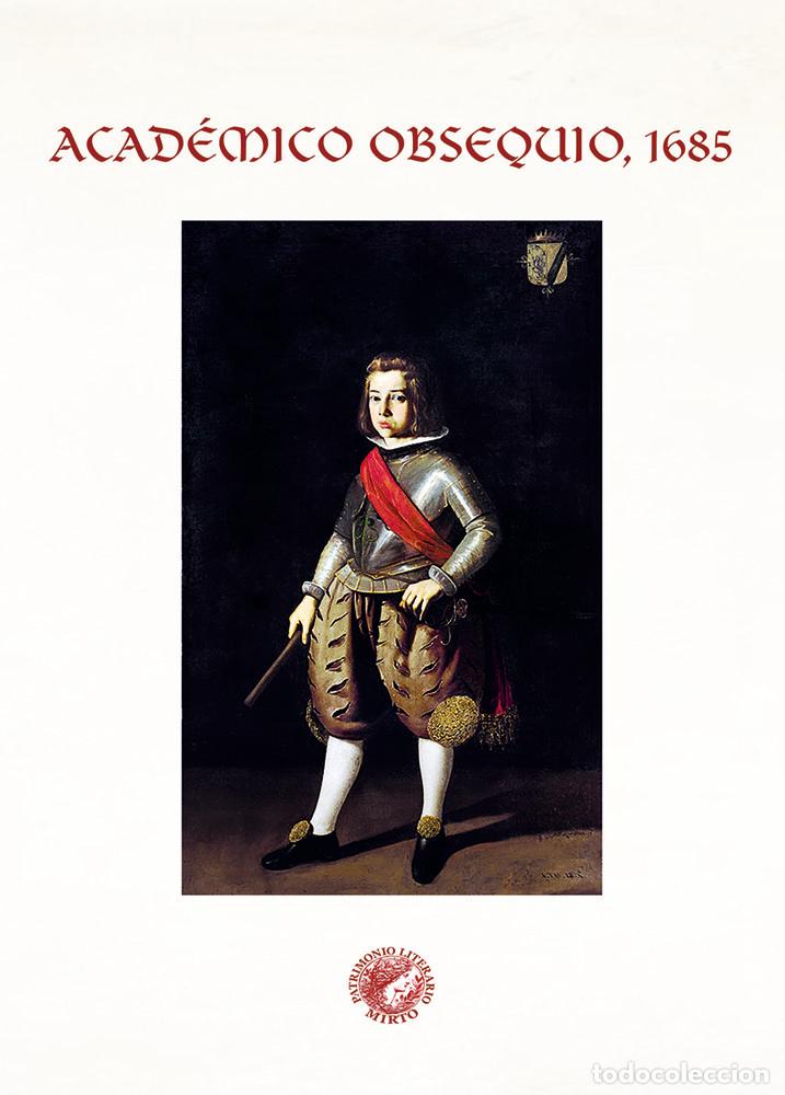 Libros: ACADEMICO OBSEQUIO 1685 - VERDUGO DE ALBORNOZ, ALONSO