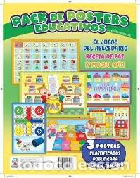 Libros: PACKS DE POSTERS EDUCATIVOS EL JUEGO DEL ABECEDARIO - EDIBA