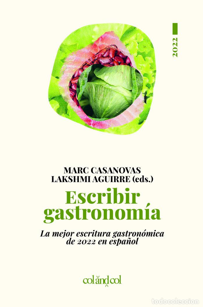 books: ESCRIBIR GASTRONOMIA - .
