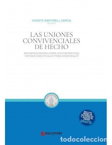 Libri: LAS UNIONES CONVIVENCIALES DE HECHO - VICENTE MARTORELL GARCIA