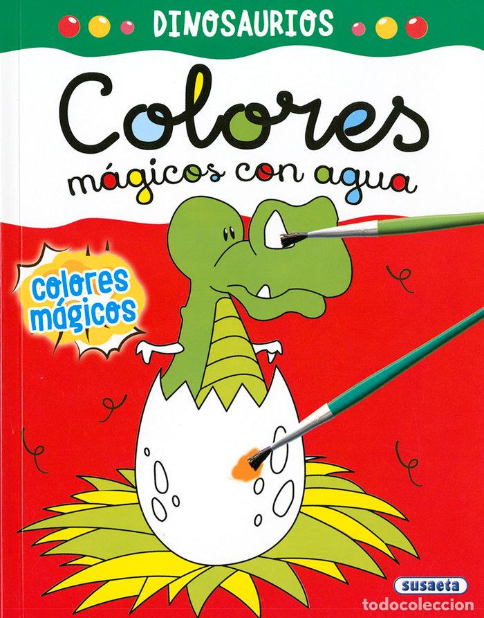 Libros: DINOSAURIOS COLORES MAGICOS CON AGUA - EDICIONES, SUSAETA