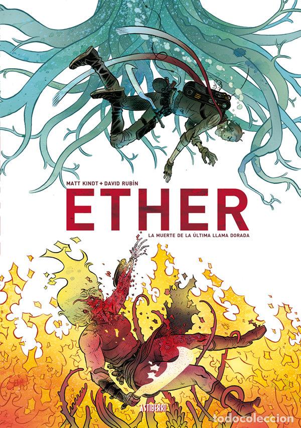 Livros: ETHER 1 LA MUERTE DE LA ULTIMA LLAMA DORADA - RUBIN, DAVID