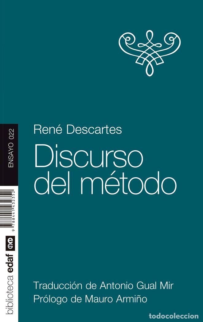 Libros: DISCURSO DEL METODO - DESCARTES, RENE