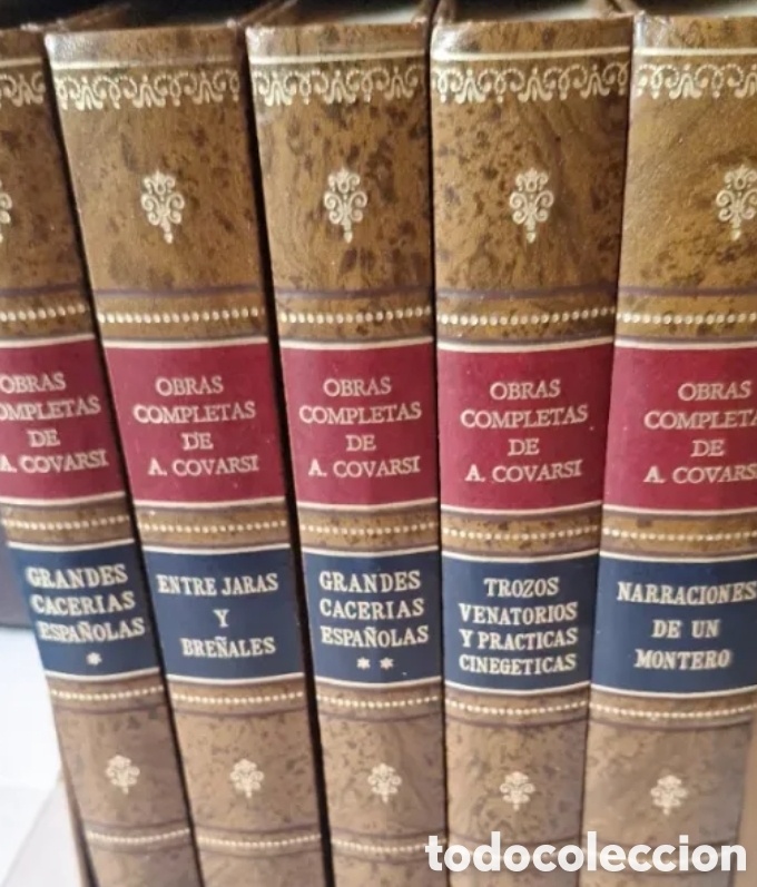 Libros: Obras completas de Antonio covarsi monter&iacute;a caza