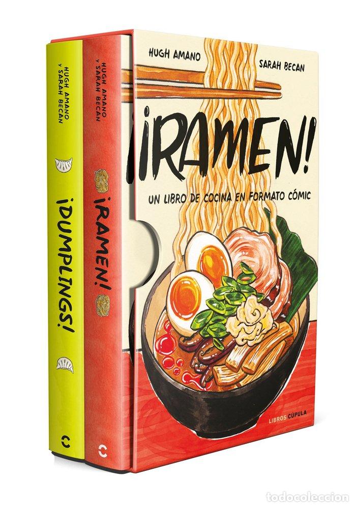 Libros: ESTUCHE RAMEN + DUMPLINGS - HUGH AMANO Y SARAH BECAN