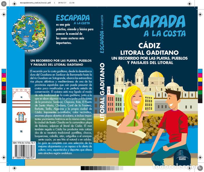 books: ESCAPADA A LA COSTA CADIZ Y LITORAL GADITANO - CABRERA NAVARRO, DANIEL