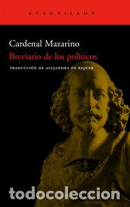 Libros: BREVIARIO DE LOS POLITICOS C-25 - CARDENAL MAZARINO