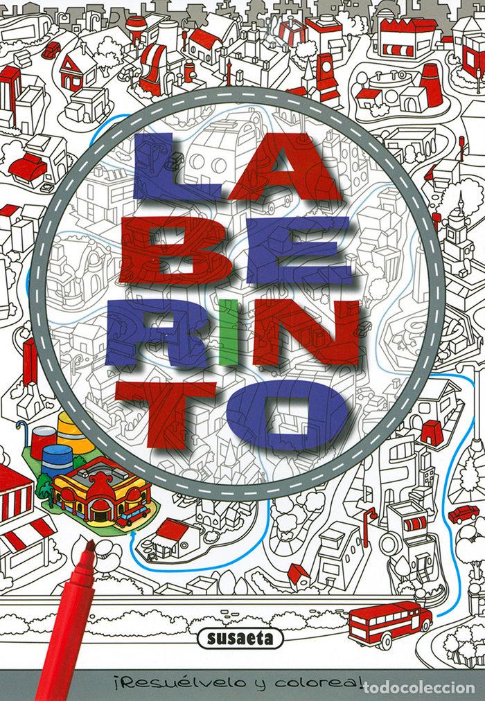 Libri: LABERINTO RESUELVELO Y COLOREA - AA.VV