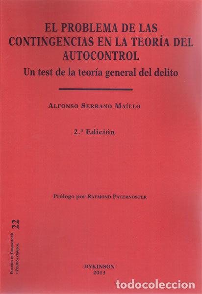 Libri: PROBLEMA DE LAS CONTINGENCIAS EN LA TEORIA DEL AUTOCONTROL, - SERRANO MAILLO, ALFONSO