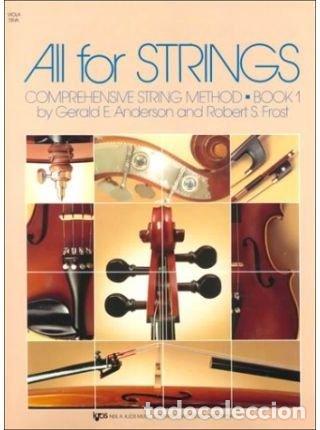Libros: VIOLA ALL FOR STRINGS COMPREHENSIVE STRING METHOD - ANDERSON, GERALD E