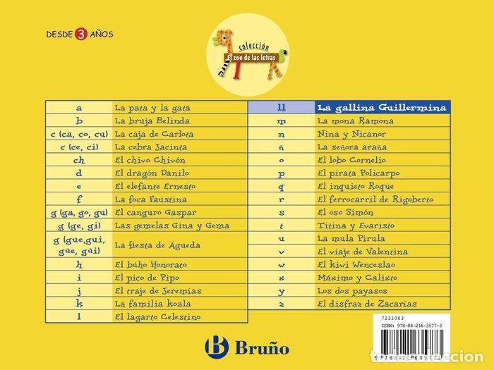Libros: GALLINA GUILLERMINA JUEGA CON LA LL - DOUMERC, B.