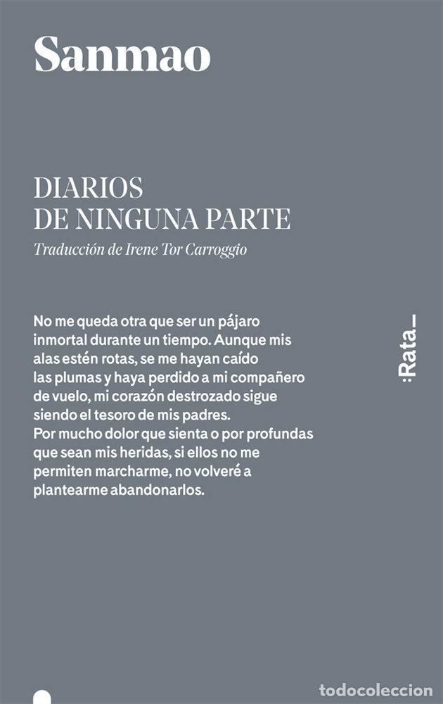Libros: DIARIOS DE ECHO CHEN - SANMAO