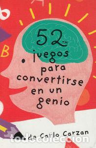 Libros: BARAJA 52 JUEGOS PARA CONVERTIRSE EN UN GENIO - CARZAN, CARLO